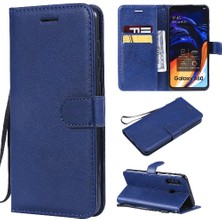 Mays Home1 Samsung Galaxy A60 Için Flip CASE/M40 Yüksek Kaliteli Deri Klasik Katı (Yurt Dışından)