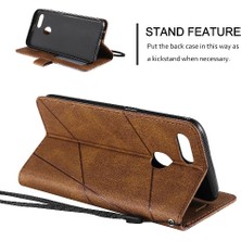 Mays Home1 Oppo A7/A12/A5S Kart Tutucu Için Kickstand Cüzdan Flip Folio Pu (Yurt Dışından)