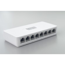 Secuzi 8 Port 10/100/1000MBPS Tak ve Kullan Gigabit Switch