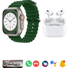 Byrtech T800 Watch Ultra 2 Akıllı Saat Pro Bluetooth Kulaklık İkili Paket