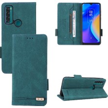 Mays Home1 Tcl 20SE Kart Ekleme Deri Için Kılıf Folio Flip Case Tam Koruma (Yurt Dışından)