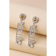 New Obsessions Yes I Do Bekarlığa Veda Bridesmad Favor Küpesi