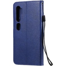 Mays Home1 Xiaomi Mi Cc9 Pro Klasik Düz Renk Iş Cüzdan Telefon Için Flip Case (Yurt Dışından)