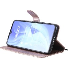 Mays Home1 Kart Yuvası Yüksek Cüzdan ile Xiaomi Mi Cc9 Klasik Düz Renk Için Flip Case (Yurt Dışından)