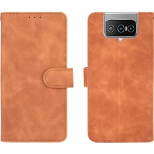 Mays Home1 Asus Zenfone 7 ZS670KS Için Kılıf Koruyucu Kapak Deri Folio Flip Case (Yurt Dışından)