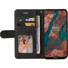 Mays Home1 Nokia X10/X20 Pu Deri Flip Folio Kılıf Kickstand Koruyucu (Yurt Dışından)