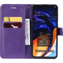 Mays Home1 Samsung Galaxy A60 Için Flip CASE/M40 Yüksek Kaliteli Deri Klasik Katı (Yurt Dışından)