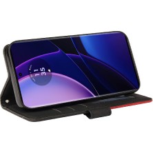 Mays Home1 Motorola Kenar 40 5g Kickstand Koruyucu Pu Deri Flip Folio Için Kılıf (Yurt Dışından)