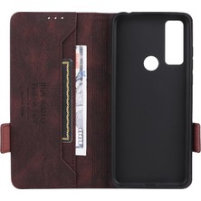 Mays Home1 Tcl 20SE Kart Ekleme Deri Için Kılıf Folio Flip Case Tam Koruma (Yurt Dışından)