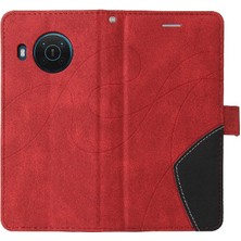 Mays Home1 Nokia X10/X20 Pu Deri Flip Folio Kılıf Kickstand Koruyucu (Yurt Dışından)