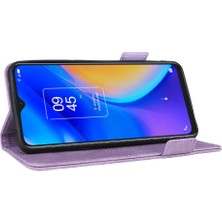 Mays Home1 Tcl 20SE Kart Ekleme Deri Için Kılıf Folio Flip Case Tam Koruma (Yurt Dışından)