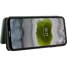 Mays Home1 Nokia X10/X20 Kart Ekleme Tam Koruma Manyetik Karbon Için Kılıf (Yurt Dışından)