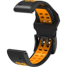 Daart Garmin Fenix 7/7 Pro Watch Band Quickfit 22MM Çift Sıralı Delikli Kayış (Yurt Dışından)