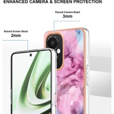 Mays Home1 Oneplus Nord Ce 3 5g Kılıf Silikon Tampon Tpu Mermer ile Uyumlu (Yurt Dışından)