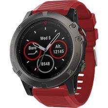Daart Garmin Fenix 6x / Fenix 7x / Instinct 2x Akıllı Saat Bandı Quickfit 26MM Silikon Kayış (Yurt Dışından)