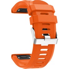 Daart Garmin Fenix 6x / Fenix 7x / Instinct 2x Akıllı Saat Bandı Quickfit 26MM Silikon Kayış (Yurt Dışından)