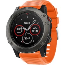 Daart Garmin Fenix 6x / Fenix 7x / Instinct 2x Akıllı Saat Bandı Quickfit 26MM Silikon Kayış (Yurt Dışından)