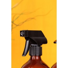 EA Home Concept 2'li Amber Cam Çamaşır Suyu ve Bulaşık Deterjanı Şişesi 500 ml