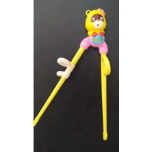 Rainbow Sevimli Ayıcık Figürlü Eğitici Çocuk Chopstick Kutulu