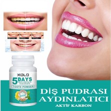 Xolo Diş Beyazlatma Tozu Aktif Karbon 50 gr Tooth Powder 5 Days Usa