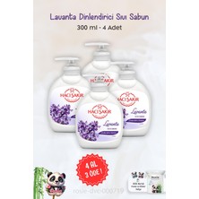 Hacı Şakir 4 Al 3 Öde Hacı Şakir Lavanta Dinlendirici Sıvı Sabun 300 ml ve Rosıe