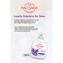 Hacı Şakir 4 Al 3 Öde Hacı Şakir Lavanta Dinlendirici Sıvı Sabun 300 ml ve Rosıe