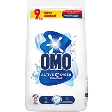 Omo Active Oxygen Beyazlar Toz Deterjanı 9 KG