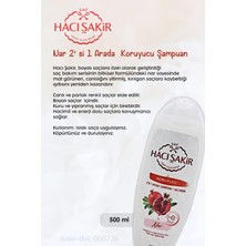 Hacı Şakir 4 Al 3 Öde Hacı Şakir Nar 2si 1 Arada Şampuan Koruyucu 500 ml ve Rosıe