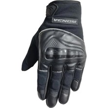 Venom VN-905 Siyah 4 Mevsim Motosiklet Eldiven L Beden Universal Uyumlu Koruma Özellikleri