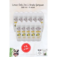 Hacı Şakir 11 Al 10 Öde Hacı Şakir Limon 2si 1 Arada Şampuan Canlandırıcı 500 ml ve Rosıe