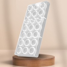 Depposite Polikarbon Çikolata Kalıbı Yarım Daire No:09 Yarım Çember Çikolata Kalıbı