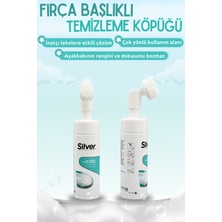 Silver Fırçalı Spor Ayakkabı Bakım Temizleme Köpüğü Güçlendirilmiş Formül 150 ml