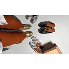 Disco Gold Zımba Taşlı Terlik