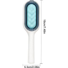 Valkyrie Su Hazneli Kedi Yıkama Fırçası Kedi Tarağı Sulu Yeni Nesil Mavi
