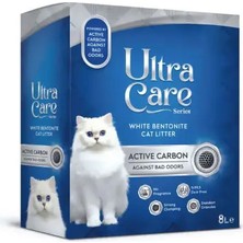 BentySandy Ultra Care Aktif Karbonlu Topaklanan Kedi Kumu 8 Lt