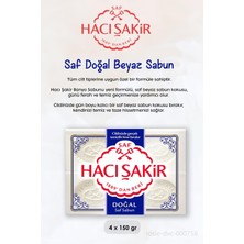 Hacı Şakir 11 Al 10 Öde Hacı Şakir Saf Doğal Sabun 4 x 150 gr ve Rosıe