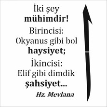 Stencil Sarayi Boyama Şablon Elif - 8893