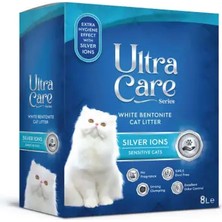 BentySandy Ultra Care Silver Ion Gümüş Iyonlu Topaklanan Kedi Kumu 8 Lt