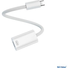 Schitec Apple Uyumlu Type-C To Lightning Çevirici Dönüştürücü Adaptör