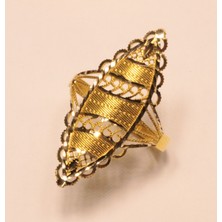 Güler Kuyumculuk 14 Ayar Altın Hint Model Yüzük