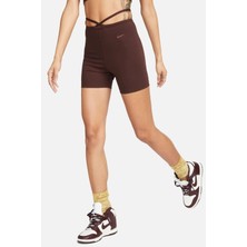 Nike Sportswear Everyday Modern 5 Inch Biker Shorts Kadın Tayt Şort Kahverengi