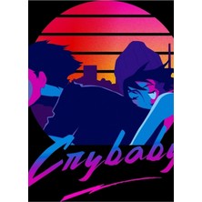 Jeronkarji Crybaby Tablo Ahşap Poster Dekoratif