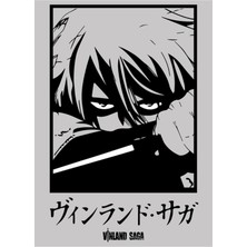 Jeronkarji Vinland Saga - Thorfinn Tablo Ahşap Poster Dekoratif