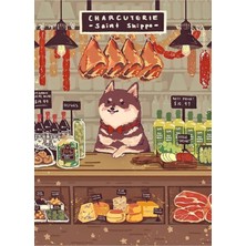 Jeronkarji Şarküteri Saint Shippo Tablo Ahşap Poster Dekoratif