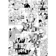 Jeronkarji Şafağın Yona Manga Kolajı Tablo Ahşap Poster Dekoratif