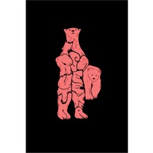 Jeronkarji Gerçeği Arayan Kutup Ayısı Tablo Ahşap Poster Dekoratif