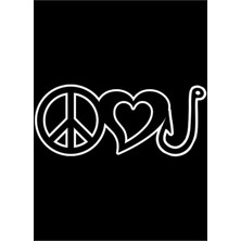 Jeronkarji Barış, Sevgi ve Balıkçılık Tablo Ahşap Poster Dekoratif