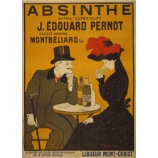 Jeronkarji Leonetto Cappiello'dan 'absinthe' (Reprodüksiyon) Tablo Ahşap Poster Dekoratif
