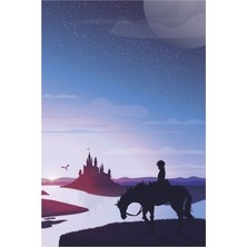 Jeronkarji Prens Todoroki Manzara Tablo Ahşap Poster Dekoratif