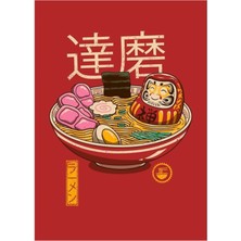 Jeronkarji Zen Ramen Tablo Ahşap Poster Dekoratif